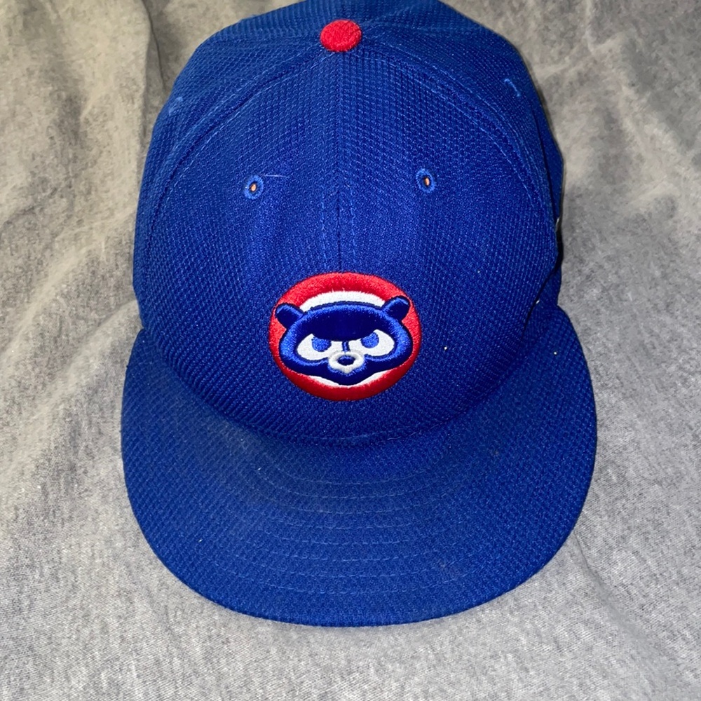 Chicago cubs blue hat,cap new 59 fifty size 7 3/4 fitted
